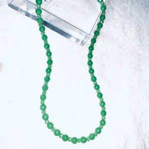 HANDMADE Green Jade Necklace